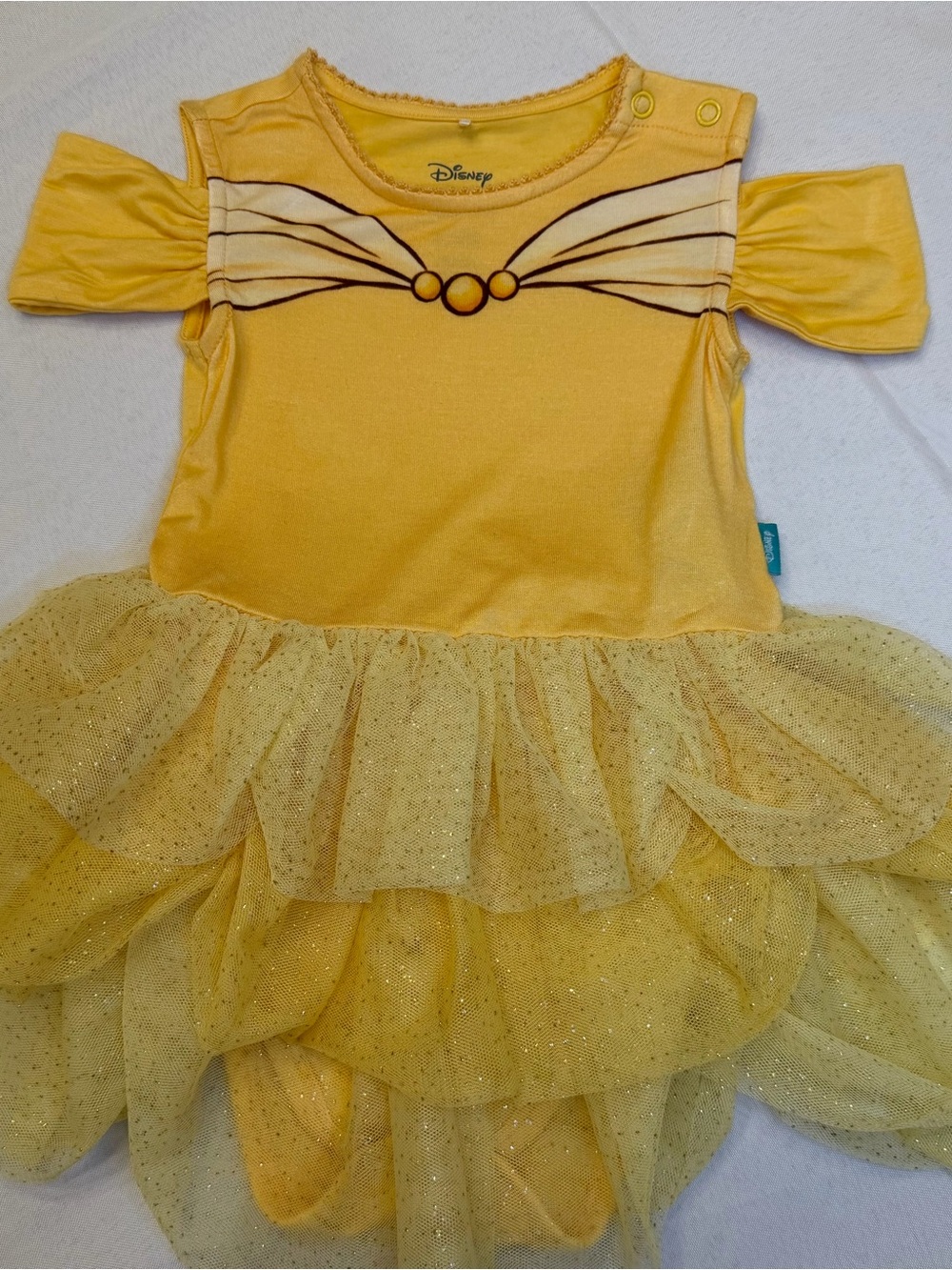 Posh Peanut Disney Belle Tulle Body Suit Size: 18-24 months